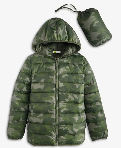 Epic Threads Boys 5-20 Camo Packable Jacket, Macy's Exclusive