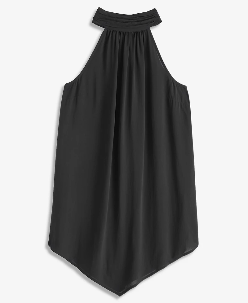I.n.c. International Concepts Women's Pointed Hem Halter Top, Macy's Exclusive
