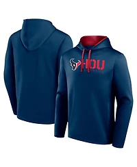 Logo Athletic Men's Navy Houston Texans Head Start Pullover Hoodie