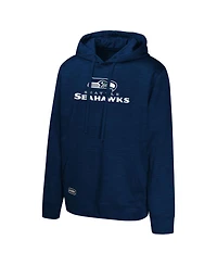 Outerstuff Men's College Navy Seattle Seahawks Streak Fleece Pullover Hoodie
