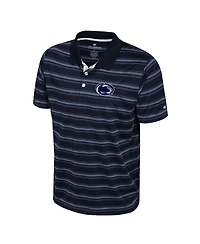 Colosseum Men's Navy Penn State Nittany Lions Milk Steak Polo Shirt