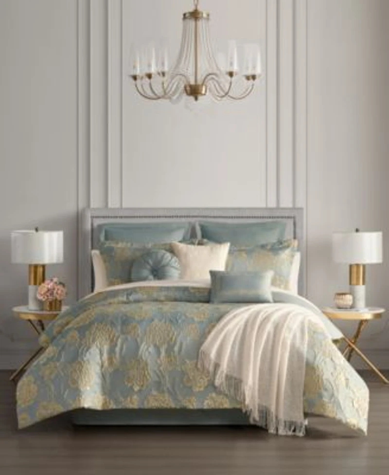 Mytex Avignon Floral Jacquard 14 Pc.Comforter Sets