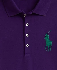Polo Ralph Lauren Girls 7-16 Big Pony Stretch Mesh Polo Shirt