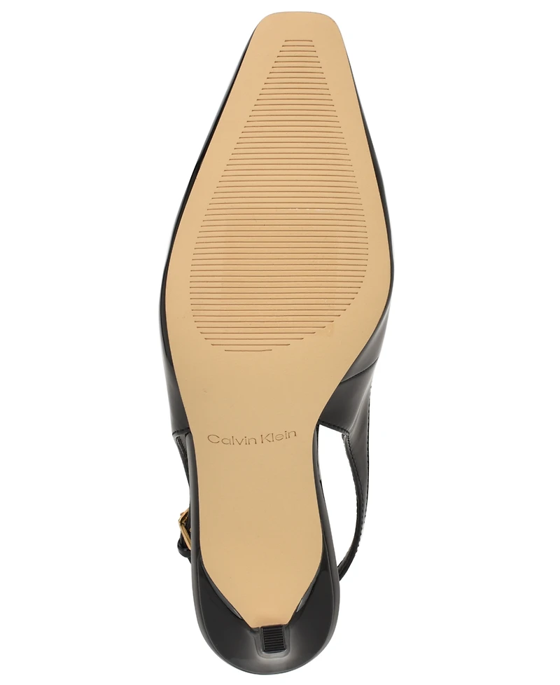 Calvin Klein Women's Harbella Slingback Stiletto Pumps