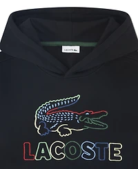 Lacoste Boys 8-20 Logo Embroidered Hoodie