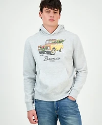 Sun + Stone Men's Christmas Bronco Graphic Hoodie, Macy's Exclusive