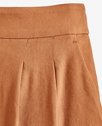 I.n.c. International Concepts Women's High-Rise Pleated Pull-On Wide-Leg Pants, Macy's Exclusive