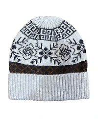 Marcus Adler Knit Fairisle Beanie Hat