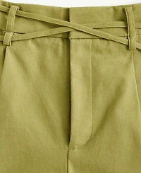 I.n.c. International Concepts Women's High-Rise Belted Wide-Leg Pants, Macy's Exclusive