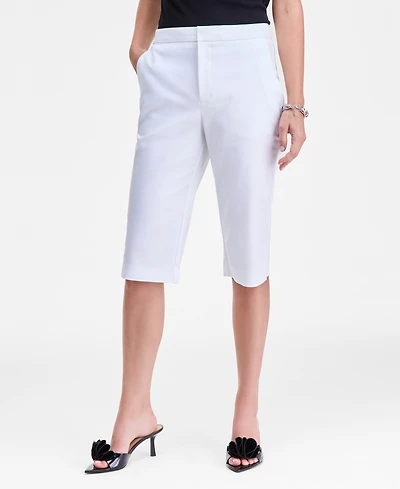 I.n.c. International Concepts Women's Cotton-Blend Capri Pants, Macy's Exclusive