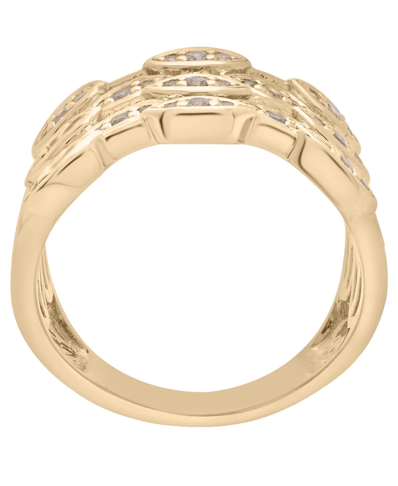 Wrapped in Love Diamond Round (1/2 ct. t.w.) Ring in 14K Yellow Gold