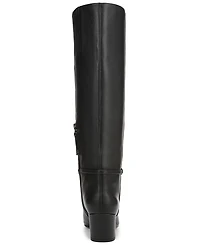 Franco Sarto Women's Sorelina Wide Calf Square Toe Zip Tall Boots