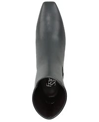 Franco Sarto Women's Tarrin Square Toe Zip Short Boots