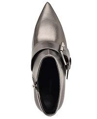 Nine West Women's Colin Buckle Strap High Ankle Booties