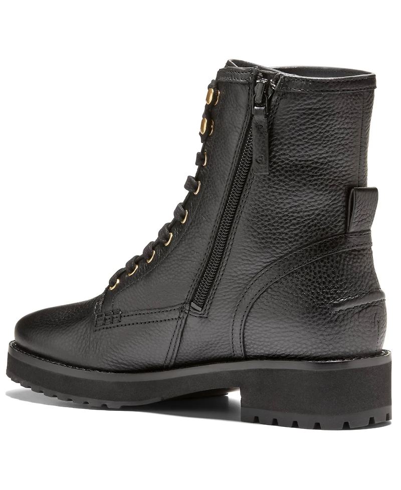 Cole Haan Women's Lyndon Waterproof Lace Up Booties