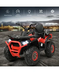 12V Kids Electric 4-Wheeler Atv Quad with MP3 Player and Led Lights