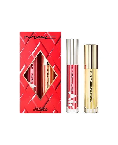 Mac 2-Pc. Blowing Air Kisses Glossy Lip Makeup Gift Set
