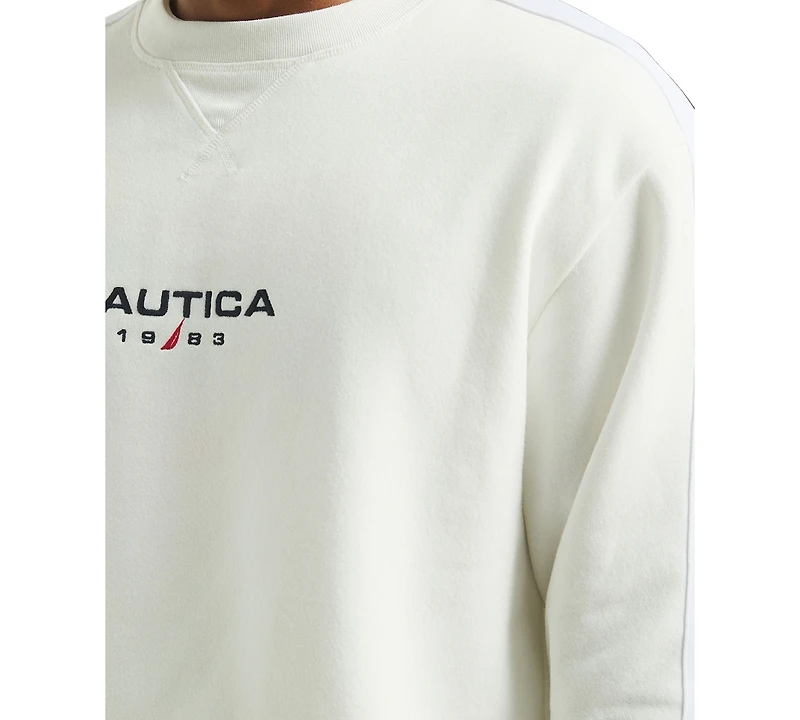 Nautica Men's Graphic Logo Crewneck Sweatshirt