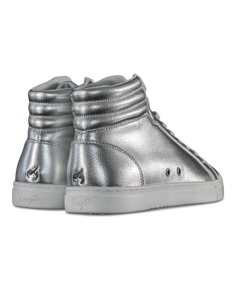 Fuego Kids Silver High-top Sneaker