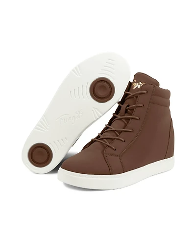 Women's Mocha Wedge Sneaker