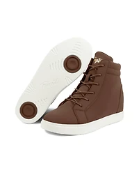 Women's Mocha Wedge Sneaker