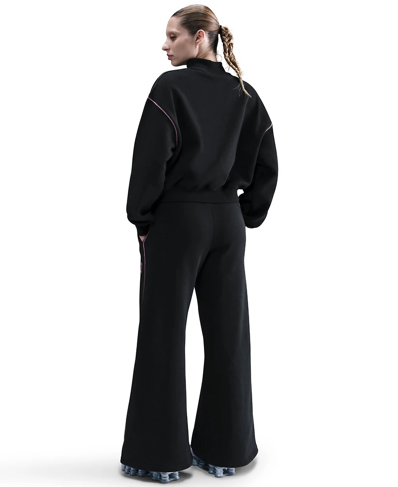 Nike Women's Phoenix Fleece Wide-Leg Sweatpants