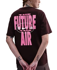 Nike Women's Ribbed Collar Loose T-Shirt
