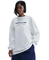 Nike Women's Oversized Long-Sleeve T-Shirt