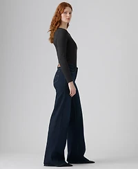 Levi's Women's 318 Shaping Stellar-Stretch Wide-Leg Jeans