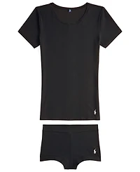 Tshirt & Grl Short Set