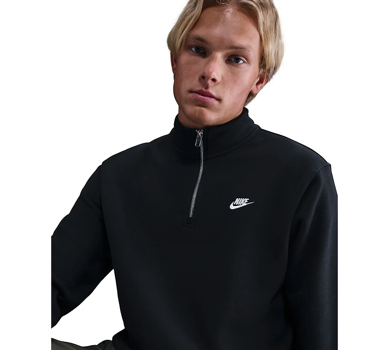 Nike Men's Sportswear Club Half-Zip Fleece Top