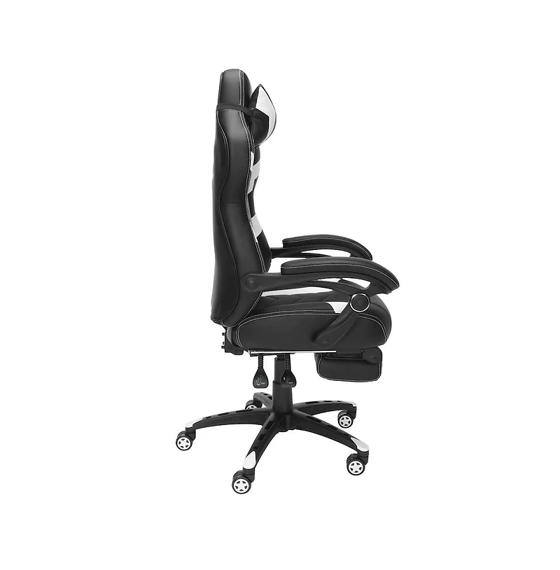 Respawn Gaming Chairs For Adults With Headrest Pillow - White
