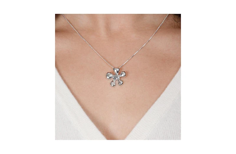 Splash Pendant in gold vermeil