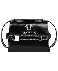 True Religion Buckle Tab Flap Bag