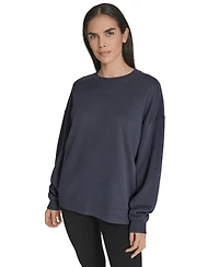 Calvin Klein Women's Performance Crew Neck Oversized Sweatshirt