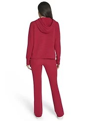 Calvin Klein Performance Women's Waffle-Knit Pullover Hoodie