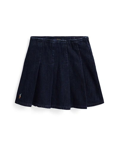 Polo Ralph Lauren Girls 2T-6X Zipper Pleated Skirt