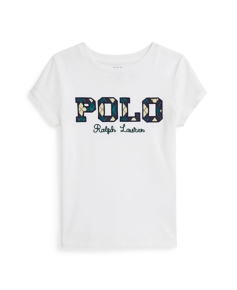 Polo Ralph Lauren Girls 2T-6X Logo Detail T-Shirt