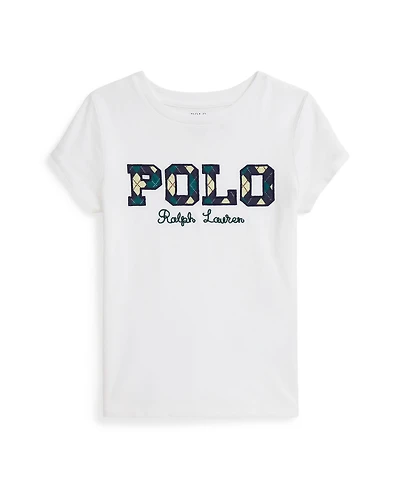 Polo Ralph Lauren Girls 2T-6X Logo Detail T-Shirt