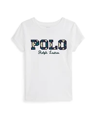 Polo Ralph Lauren Girls 2T-6X Logo Detail T-Shirt