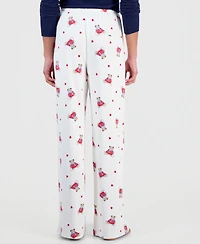 Hippie Rose Juniors' Printed Drawstring-Waist Lounge Pants