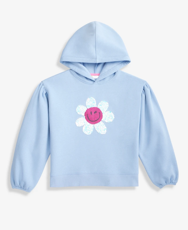 Epic Threads Girls 5-20 Sequin Flower Hoodie, Macy's Exclusive