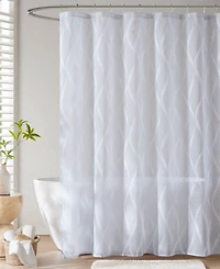 Madison Park Candice Sheer Shower Curtain