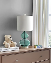 510 Design Ellipse Curved Gourd Glass Table Lamp, Set of 2