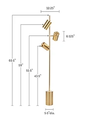 Ink + Ivy Alta Floor Lamp