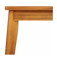 Dining Table Natural Acacia Solid Acacia wood Medium Durable