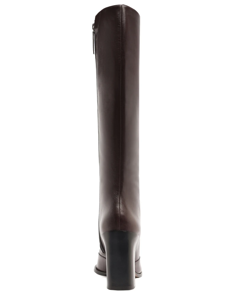 Schutz Women's Raffaela Up Pointed Toe Dress Boots
