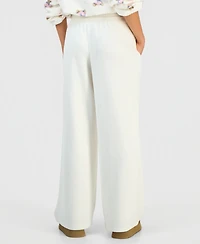 Hippie Rose Juniors' Polar Fleece High-Rise Pants