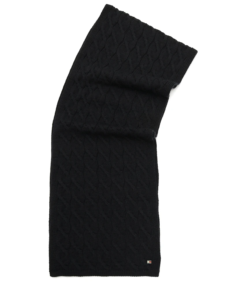 Tommy Hilfiger Men's Wide Cable Scarf