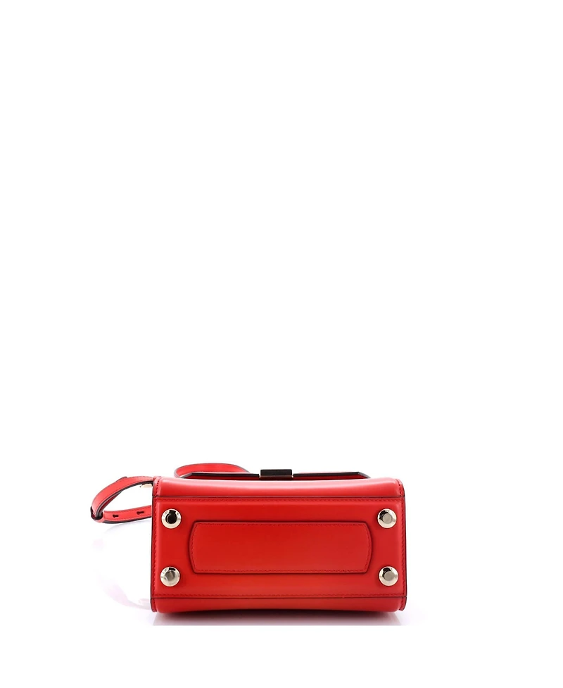 Pre-Owned Salvatore Ferragamo Small Boxyz Top Handle Bag Leather